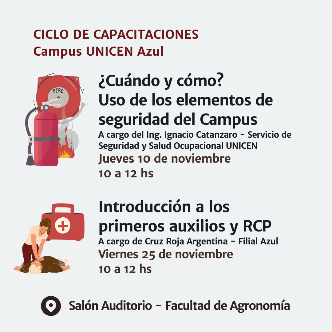 Ciclo de capacitaciones en el Campus UNICEN Azul – Novedades